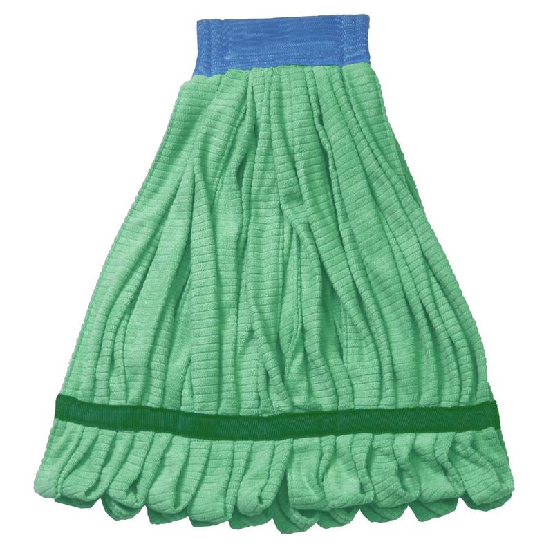 Wilen Super Sorb Microfiber Mop, 5in Headband, Green (Min Order Qty 5) MPN:A10102