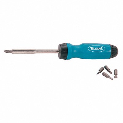 Ratcheting Multi-Bit Screwdriver MPN:WRS-1