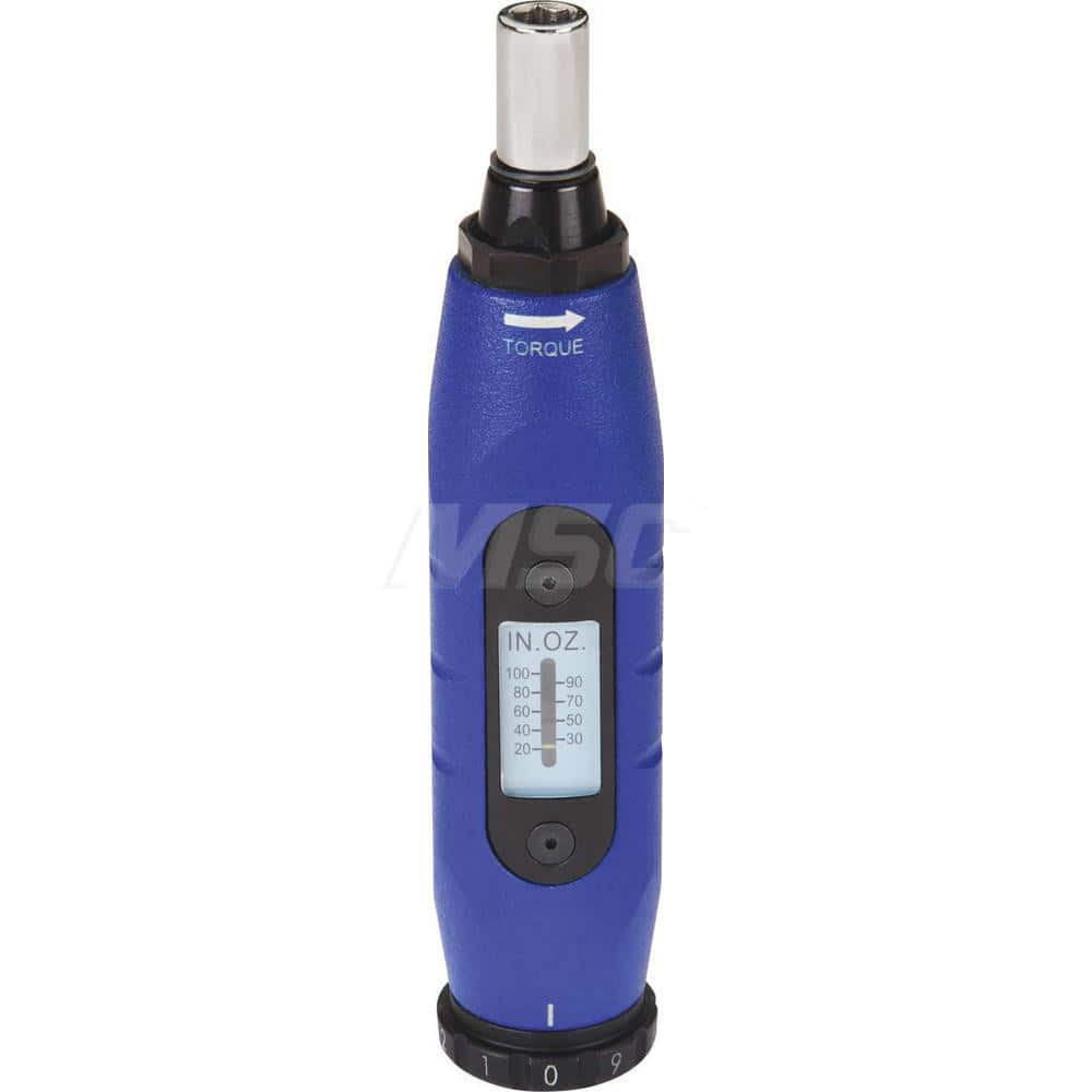 Torque Screwdriver: 3.54 to 17.7 in/lb Torque MPN:151NSMW