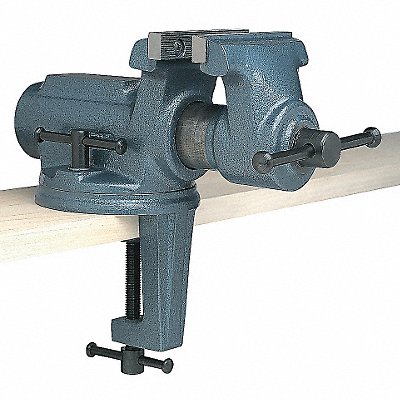 Portable Vise Clamp-On Swivel Std Duty MPN:CBV-65