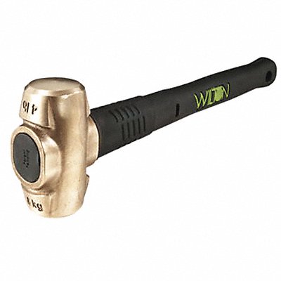 Sledge Hammer 30 in L Brass 8 lb. MPN:90830