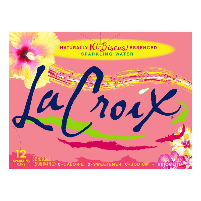 LaCroix Sparkling Water, 12 Oz, HIbiscus, 24 Cans Per Pack, Case Of 2 Packs (Min Order Qty 3) MPN:0 12993 40109 2