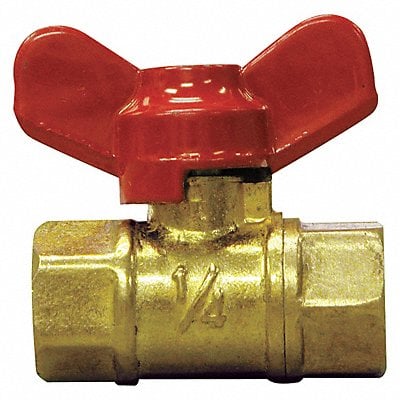 Mini Ball Valve 1/4 in NPT T-Handle MPN:SMV533LF