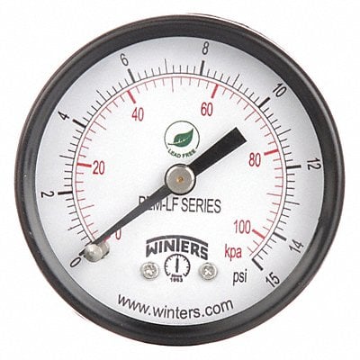 Gauge Pressure 2in. 0 to 15 psi MPN:PEM1425LF