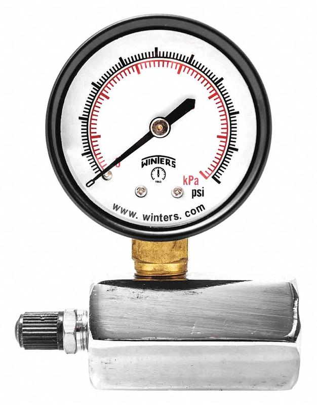 Pressure Gauge 2 Nominal Dial Size MPN:PETG205