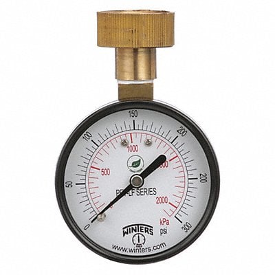 K4555 Water Test Gauge 2.5 in 0 to 300 psi MPN:PETW217LF