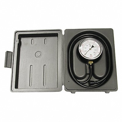 K4557 Pressure Gauge 2-1/2 Dial Size Black MPN:PLT15