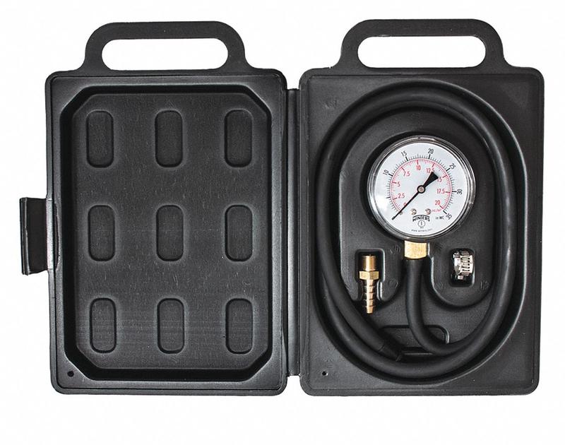 K4557 Pressure Gauge 2-1/2 Dial Size Black MPN:PLT35