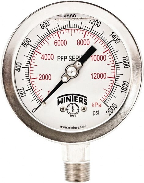 Pressure Gauge: 4