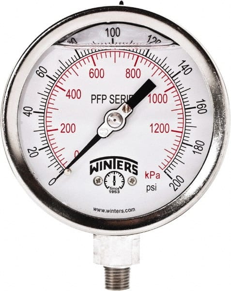 Pressure Gauge: 4