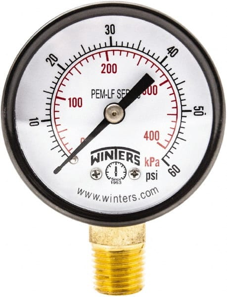 Pressure Gauge: 2