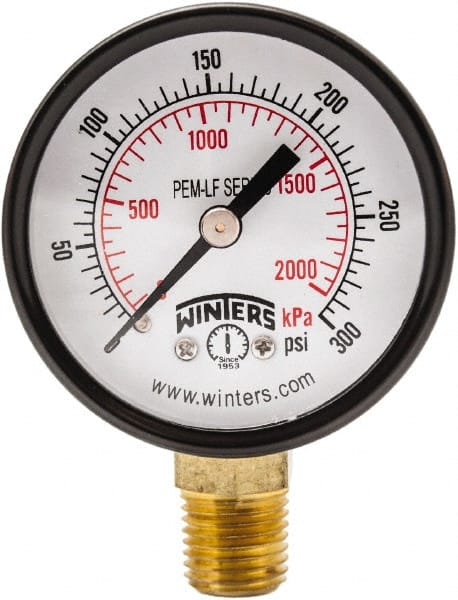 Pressure Gauge: 2