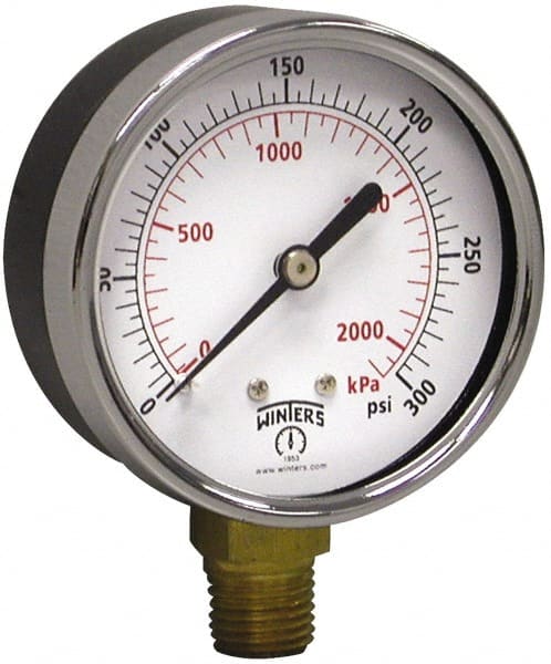 Pressure Gauge: 2-1/2