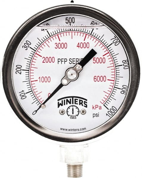 Pressure Gauge: 4