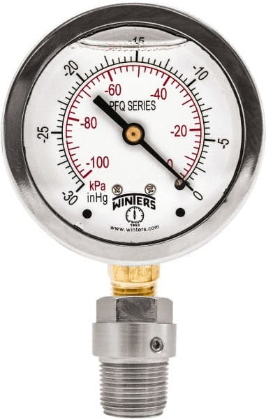 Pressure Gauge: 2-1/2