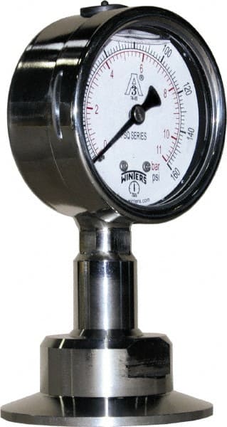 Pressure Gauge: 2-1/2