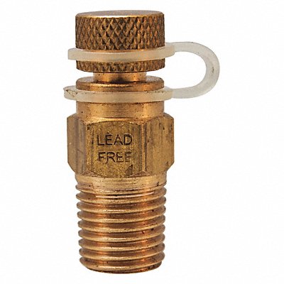 Pressure Test Plug LF Brass 1/4 in NPT MPN:STP001LF