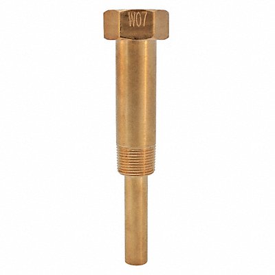 Industrial Thermowell 6in. Stem Brass MPN:TIW07LF