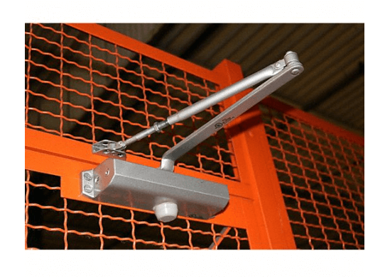 Hinged Door Self Closer Pdr Coated Steel MPN:HDCLRETROC