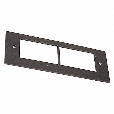 Communications Plate Black Steel MPN:OFR47-2A