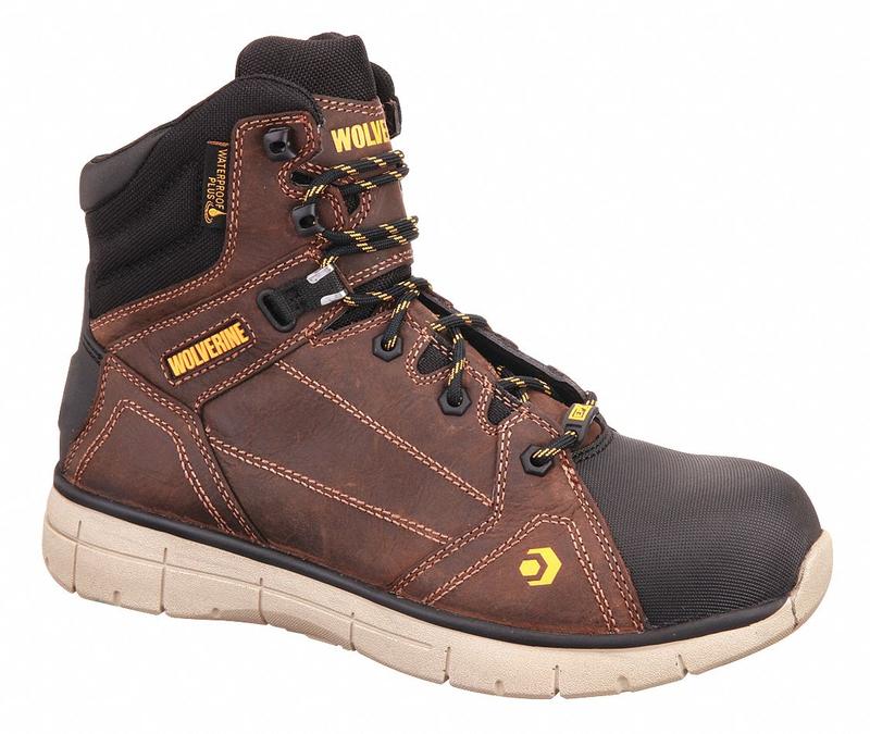 6 Work Boot 9-1/2 EW Brown Composite PR MPN:W10797