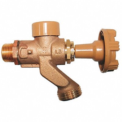 Anti-Siphon Hose Bibb 1/2 In Brass MPN:101CP