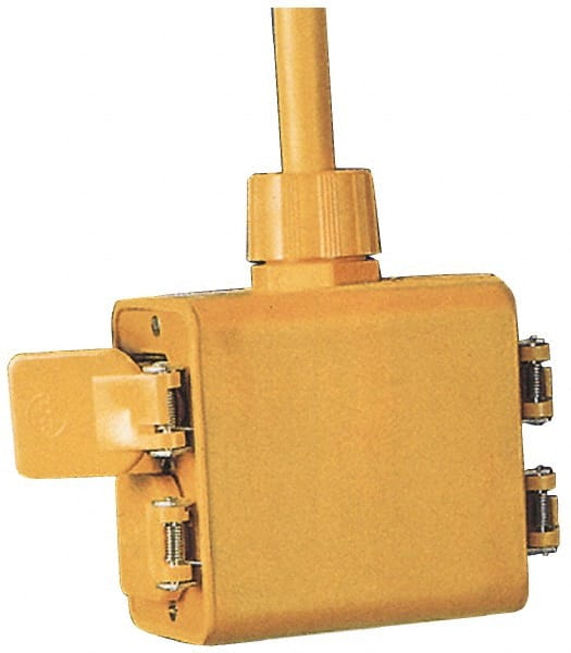 Electrical Switch Box: Steel, Rectangle, 2-1/2