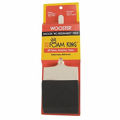 Foam King 3in Plastic Handle Foam Brush MPN:3103-3