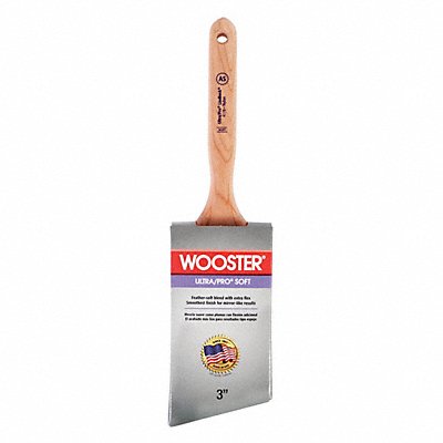 Paint Brush 3 in Angle Sash Nylon Soft MPN:4170-3