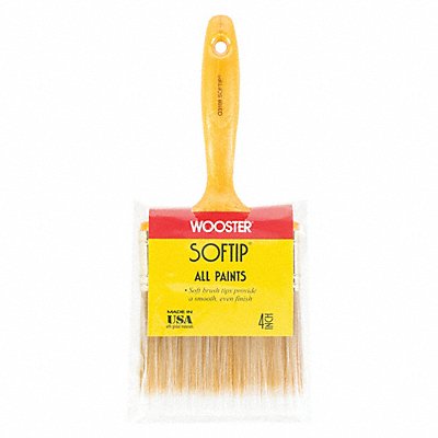 Paint Brush 4 in Wall Synthetic Soft MPN:Q3108-4