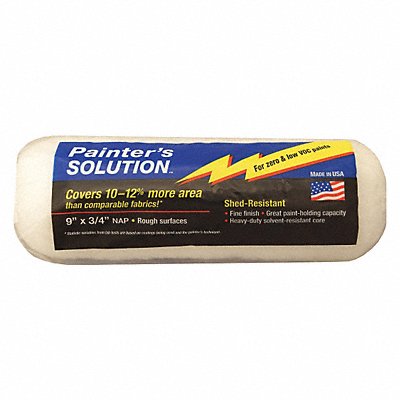 Paint Roller Cover 9 L 3/4 Nap Woven MPN:R578-9