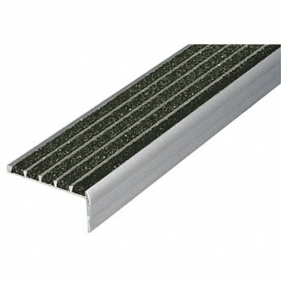 Stair Nosing Black 36in W Extruded Alum MPN:132BLA3