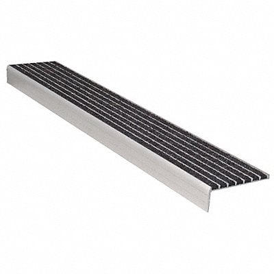 Stair Nosing Black 36in W Extruded Alum MPN:142BLA3