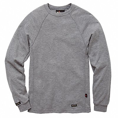 FR Long Sleeve T-Shirt Heather Gray 2XL MPN:FT40HG 2L 00