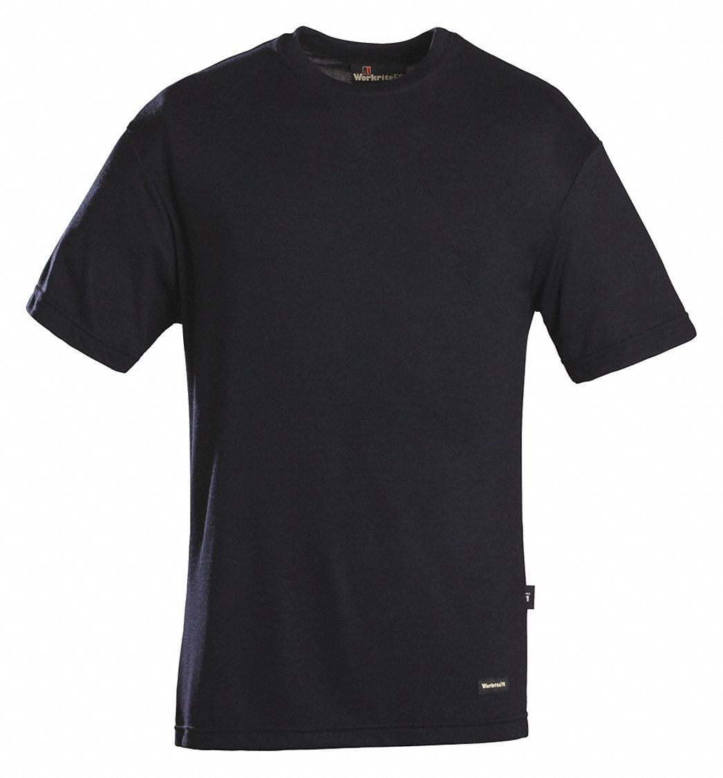 Flame-Resistant Shirt 2XL Size Navy MPN:FT34NV 2L 00