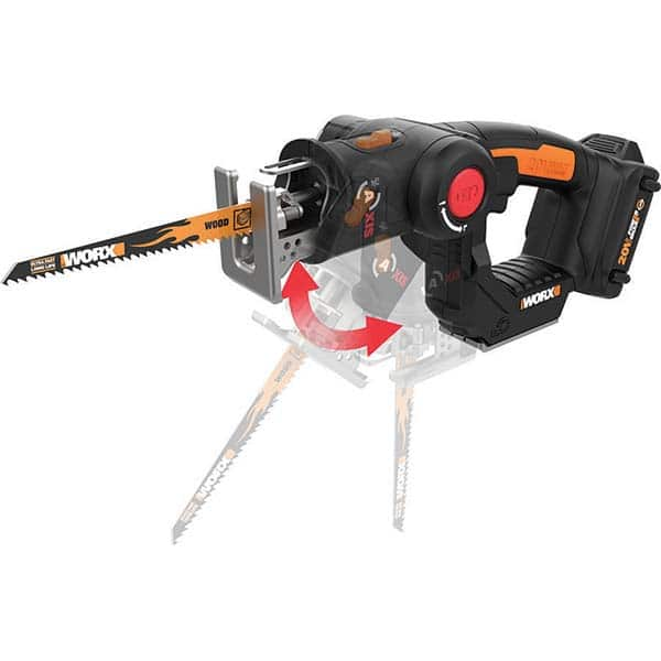 Cordless Reciprocating Saw: 20V, 3,000 SPM MPN:WX550L