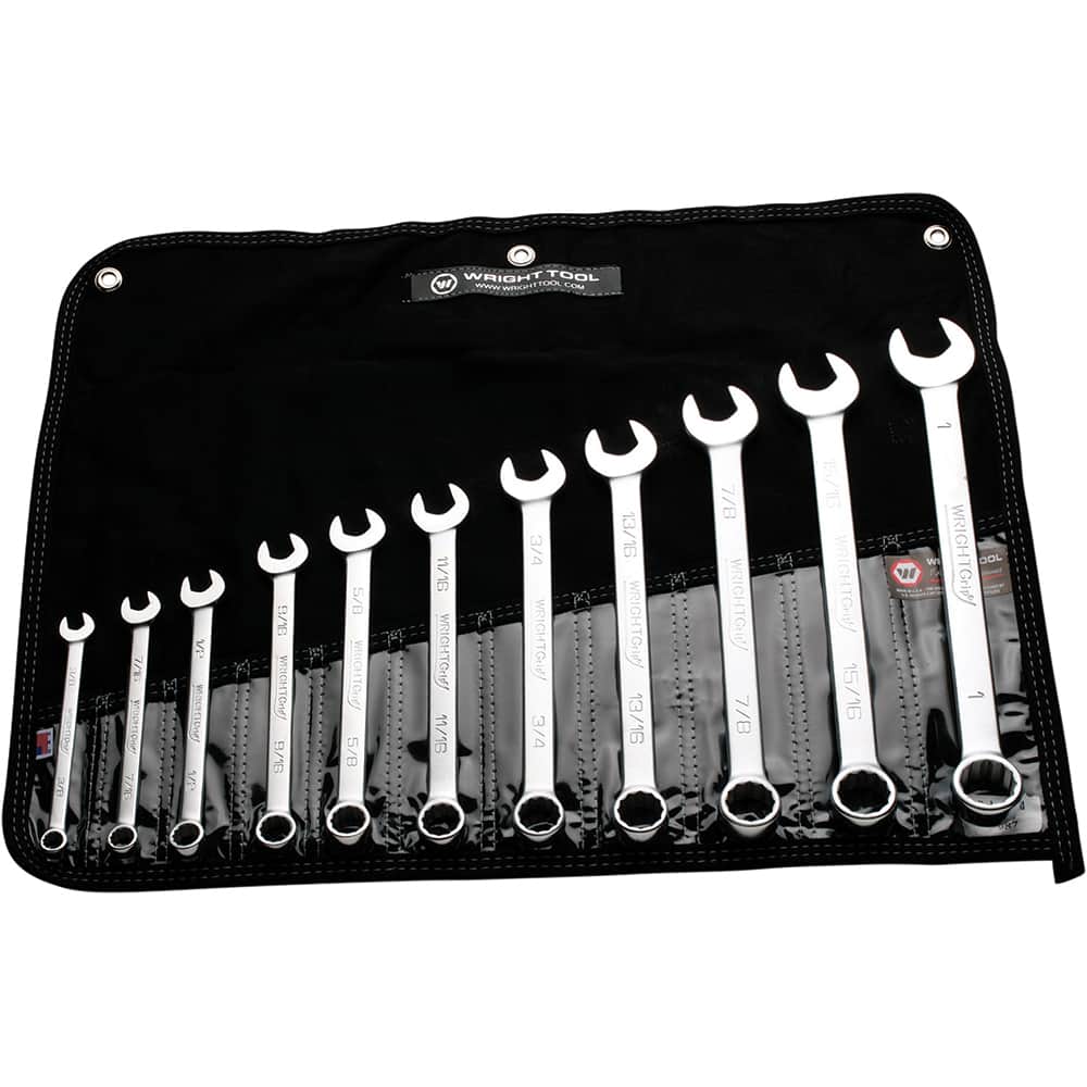 Combination Wrench Set: 11 Pc, 1