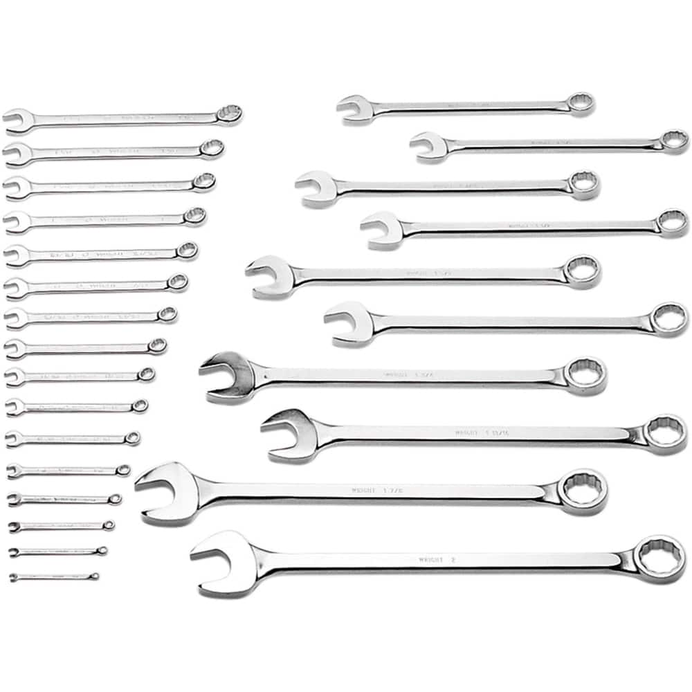 Combination Wrench Set: 26 Pc, Inch MPN:726