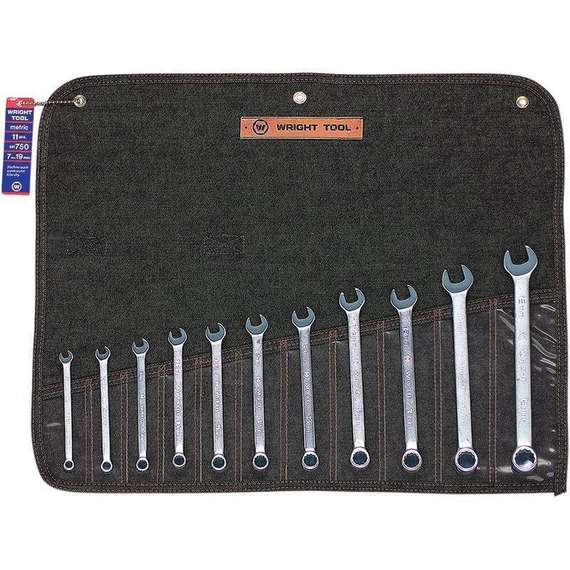 Combination Wrench Set: 11 Pc, Metric MPN:750