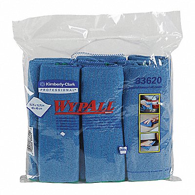 Cloths Bath Microfiber Wypall PK6 MPN:83620