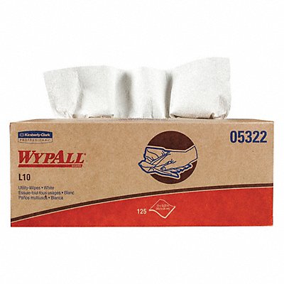 Dry Wipe 10-1/4 x 12 White PK18 MPN:05322