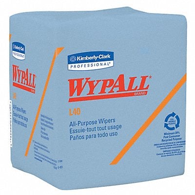 Dry Wipe 12 x 12-1/2 Blue PK12 MPN:05776