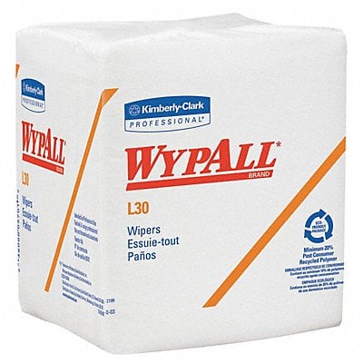 Dry Wipe 12 x 12-1/2 White PK12 MPN:05812