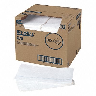 Dry Wipe 12-1/2 x 23-1/2 Blue/White MPN:05925