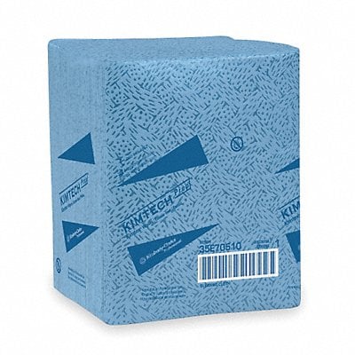 Dry Wipe 12-1/2 x 12 Blue PK8 MPN:33560