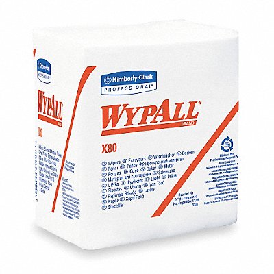 Dry Wipe 12 x 12-1/2 White PK4 MPN:41026