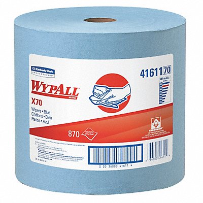 Dry Wipe Roll 12-1/2 x 13-1/2 Blue MPN:41611