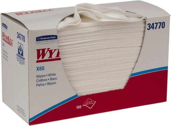 Shop Towel/Industrial Wipes: 1/4 Fold & X60 MPN:34770