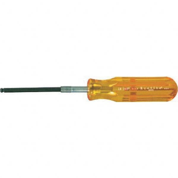 Hex Drivers, Ball End: Yes , Handle Type: Screwdriver Blade , Blade Length: 6.625in, 102mm , Handle Color: Yellow  MPN:LN22BPN