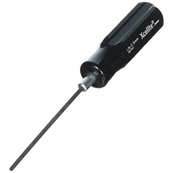 Hex Drivers, Handle Type: Plastic , Handle Color: Black , Features: Screwdriver for Recessed Socket Head Screws  MPN:LN25MMN